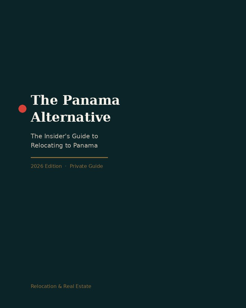 The Panama Alternative — 24-page private relocation guide.